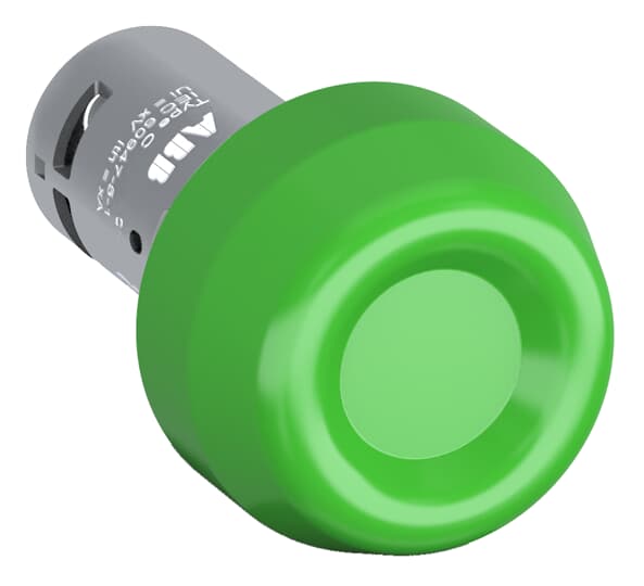 ABB - Green compact heavy duty pushbutton CP6-10G-20.