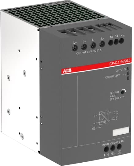 ABB - CP-C.1 24/20.0 Power supply 110-240VAC/100-350VCC-20.