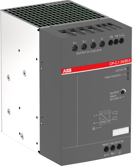 ABB - CP-C.1C 24/20.0 Power supply 110-240VAC/100-350VCC-2.