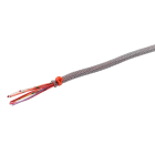 ABB - B. Sleeve Conformed V0, 100m Calza Trecciata UL94V0 RW D.6mm BK