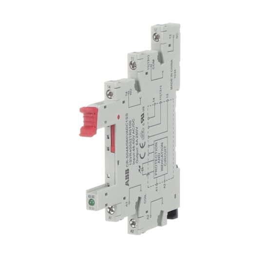 ABB - CR-S048/060VADC1SS Socket BASE X REL? 6 MM.