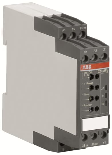 ABB - CT-MFS.21P Timer Multifun 24-240 VCA/CC - Ideale per il controllo preciso di dispositivi elettrici in diversi ambienti.