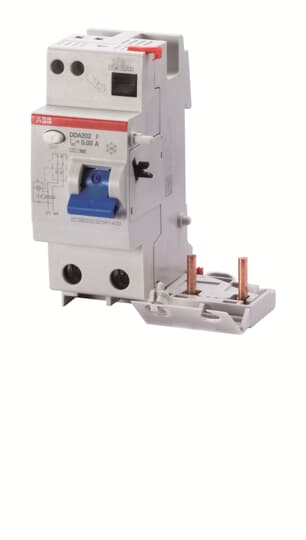 ABB - DDA202 F-63/0.03 Residual Current Device Block 63A 30MA 2P BLOCCO DIFF.