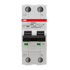 ABB - DS201 B20 AC30 Residual Current Circuit Breaker with Overcurrent Protection INT.DIFF.MAGN.6KA 1P+N 30MA.