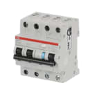 ABB - DS203NC C10 A30 Residual Current Circuit Breaker with Overcurrent Protection DIFF MAG 6 KA 3P+N 30MA. DS3NC10A30