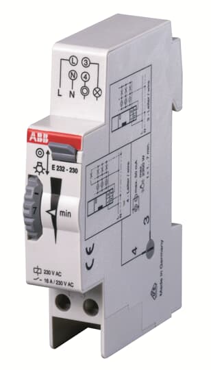 ABB - E232-230 Interruttore Luce Scale Time Switch 230V