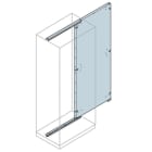 ABB - Extend zinc plate with track and bottom plate rails 2000x600mm.