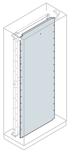 ABB - Piastra fondo contrappeso 1600x600mm (HXL) rear back plate 1600x600mm (HXW)