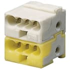 ABB - KLEMME Connection Terminal, 50 Pieces Bianco/Giallo Set Morsetti di Collegamento EC 733 2