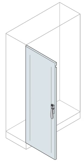 ABB - TUR DOPPELTUR STAHLBLECH 1400X600 7035 PORTA CIECA X HXL.