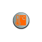 ABB - 6353/40-860-500 Simbolo etichettatura "temperatura" funzionale per ambienti a temperatura ambiente e prioni.