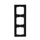 ABB - 1723-181K Cover Frame 3-gang Corn Future Lin Trip Antracit.