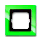 ABB - 1721-286 cornice sing verde s. Axcent cover frame 1-gang