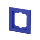ABB - 1721-288 Cover Frame 1-gang Sing Blu S. Axcent
