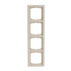 ABB - 1724-182K Cover Frame 4-gang Corn Future Lin Quad Avorio.
