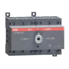 ABB - Sezionatore 3P commutatore 80A, manuale I-O-II, operazione a transizione aperta.