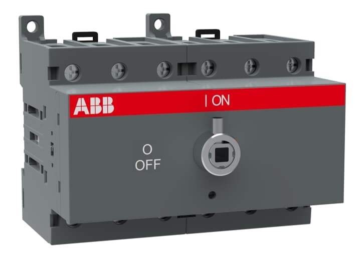 ABB - Front operated switch-disconnector OT63F6 6P 63A.