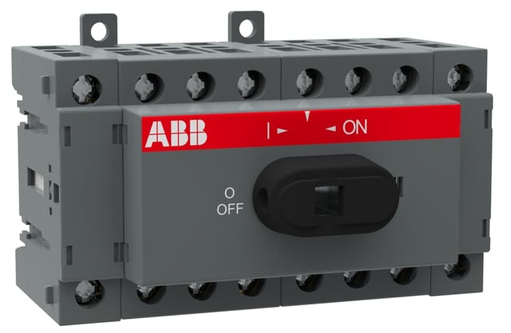 ABB - Front operated switch-disconnector OT25F8 8P 25A: un sezionatore affidabile e versatile per il controllo dell'alimentazione elettrica.