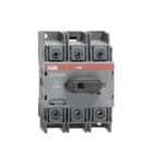 ABB - Front operated switch-disconnector OT100F3 100A SEZIONATORE efficiente e affidabile per il controllo dell'alimentazione elettrica.