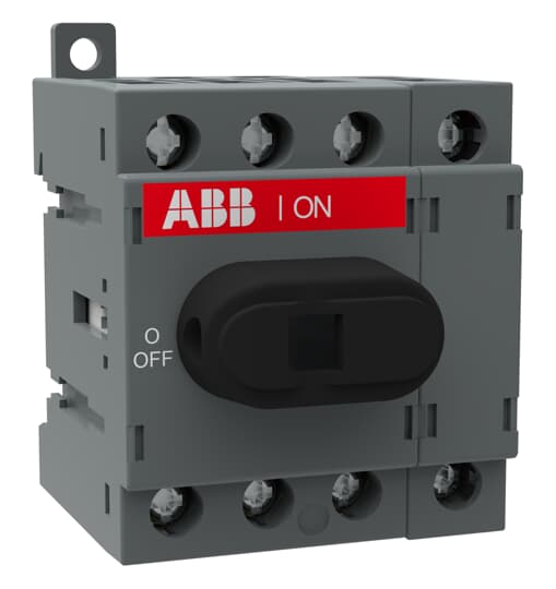 ABB - Front operated switch-disconnector OT16F4N2 16A: ideale per interrompere e isolare circuiti elettrici in modo sicuro ed efficiente.