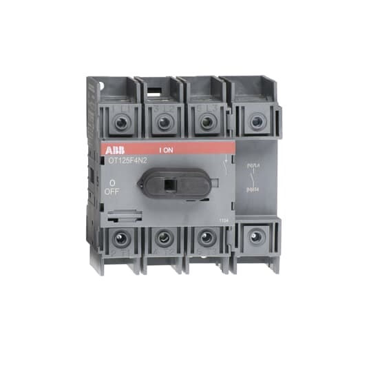 ABB - Front operated switch-disconnector 125A OT125F4N2 SEZIONATORE