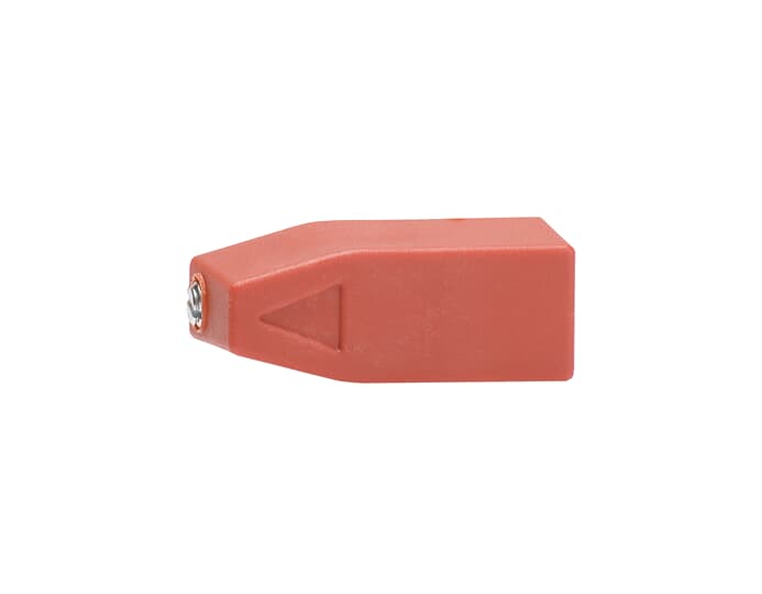 ABB - Maniglia diretta per porte rosse/gialle OT16..40 con design ergonomico e resistente.