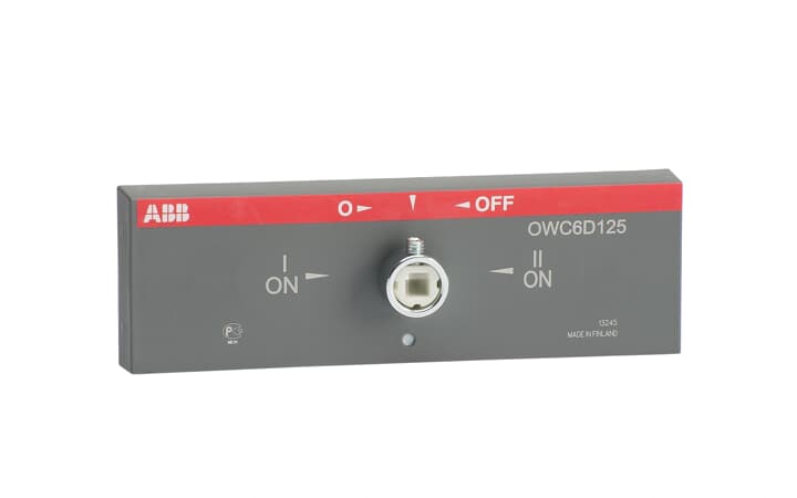 ABB - Switch mechanism for OWC6D125 conversion kit: streamline your electrical system with ease. EE 340 4