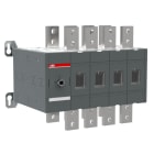 ABB - Manual change-over switch, I-O-II operation, open transition, IEC type OT1600E04C SEZION. 8P COMMUT.1-0-2 1600A.