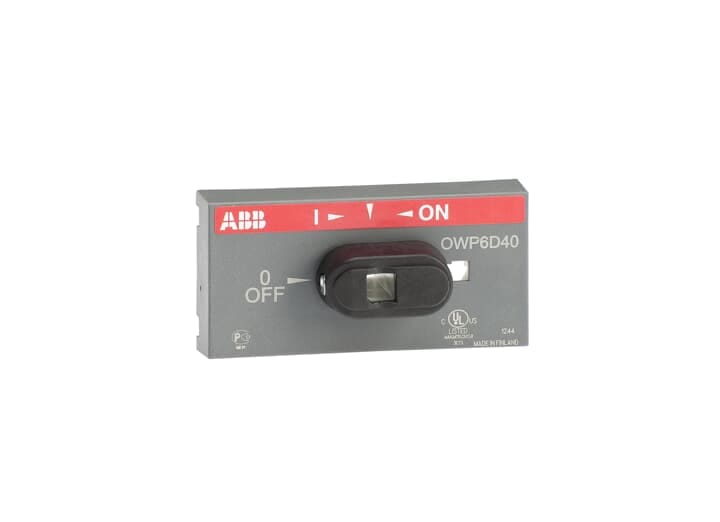 ABB - 6 and 8-pole switch mechanism OWP6D40 KIT ACCOPPIAMENTO.