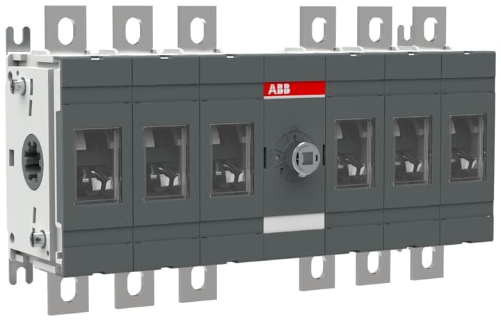 ABB - Front operated switch-disconnector OT250E33 250A 6 poli.