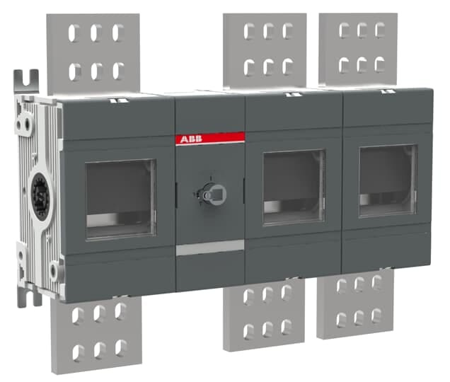 ABB - Front operated switch-disconnector OT2500E12 2500A 3P: un sezionatore potente e affidabile per garantire la massima sicurezza e funzionalità.