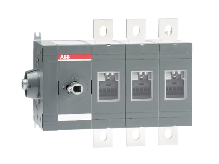 ABB - Side operated switch-disconnector OT800ES03 SEZIONATORE COMAN.LAT. 800A 3P.