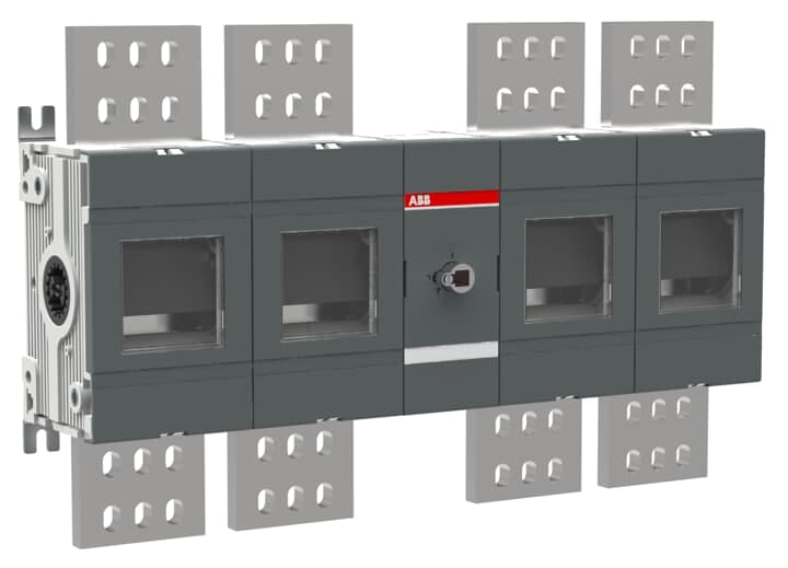 ABB - Front operated switch-disconnector OT2500E22 2500A 4P: un sezionatore di alta qualità per garantire sicurezza ed efficienza energetica.