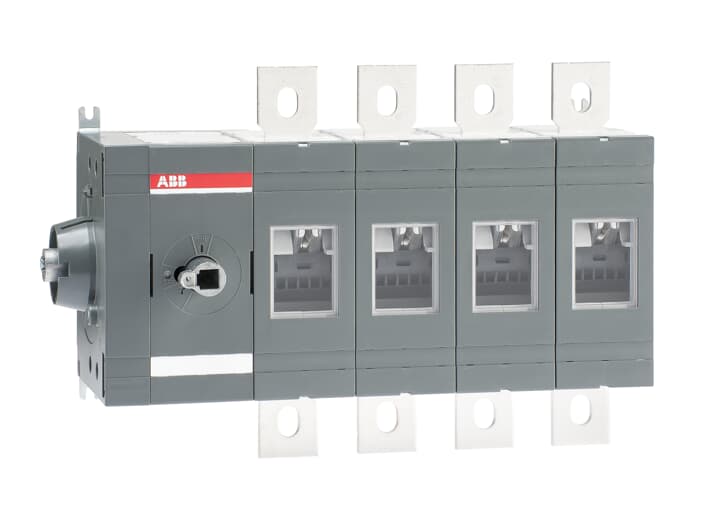 ABB - Side operated switch-disconnector OT800ES04 SEZIONATORE COMAN.LAT. 800A 4P.