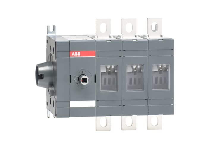 ABB - Side operated switch-disconnector OT250ES03 SEZIONATORE 3P 250A COM. LAT.