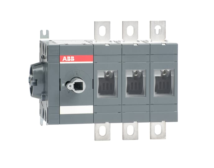 ABB - Sezionatore 3P 400A con comando laterale per interruttori e disconnettori.