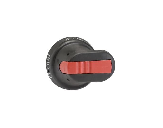 ABB - Maniglia nera a pistola 45M con manico nero