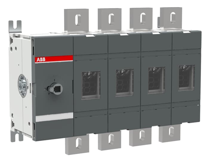 ABB - Front operated switch-disconnector OT1000E04 1000A 4 poli.