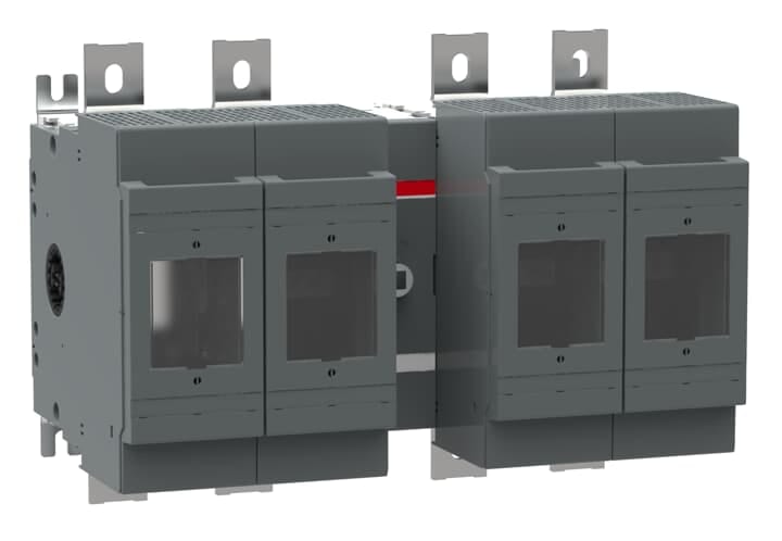 ABB - Switch fuse, front operated, 4-poles, DIN, 630A, OS630D22F SEZ. FUSIBILATO NH 630A 4P.