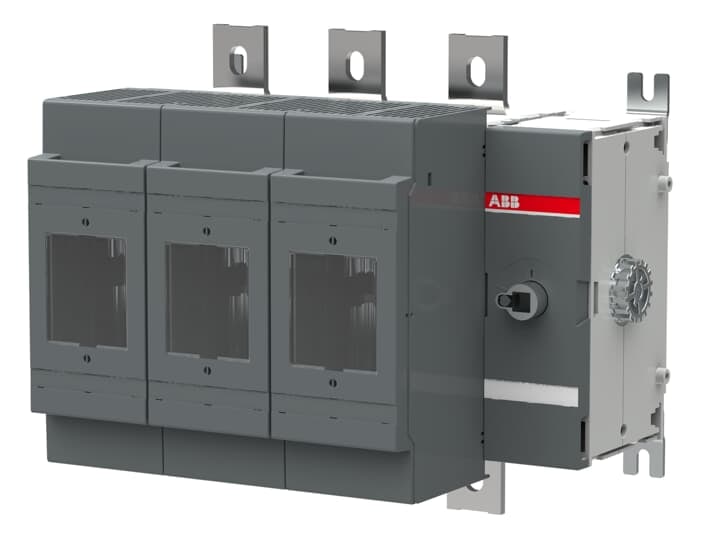 ABB - OS800D30 Switch fuse Front Operated DIN 800A 3-Poles SEZ FUSIBILATO NH
