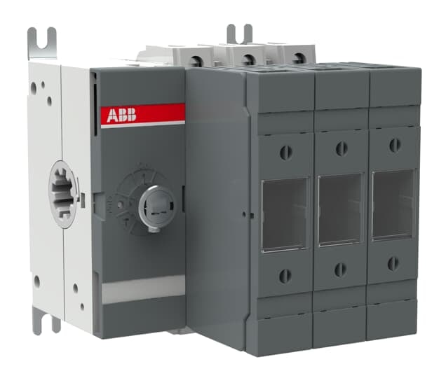 ABB - Switch fuse, front operated, 3-poles, DIN, 32A SEZ. FUSIBILATO NH 32A 3P.