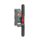ABB - Maniglia diretta nera OSV1250DK per OS1250, con copertura inclusa.