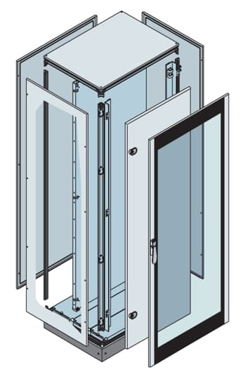 ABB - Controporta INNER BLIND 2000X1000MM 7035, ideale per ambienti di dimensioni standard.