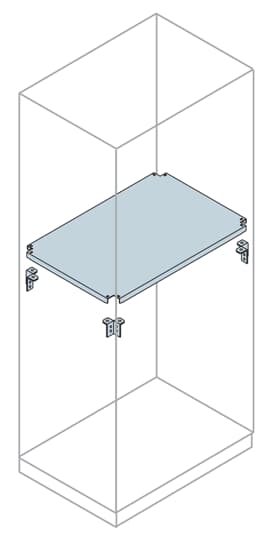 ABB - Pannello divisore orizzontale 600x400mm (LxP) per divisione e separazione degli ambienti.