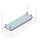 ABB - Mod. Sing. 1 Cable Flange W 600 N?1 Flang. Pas. Cavi L600.
