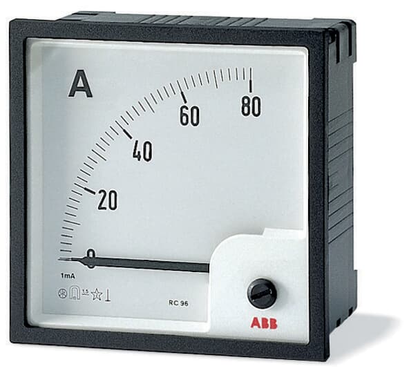 ABB - AMT1-A1-1/96 Analogue Ammeter AMPEROMETRI ANALOGICI CA