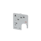 ABB - SCALA A1 PER AMPEROMETRO C SCL-A1-800/72: Scale for analogue ammeter