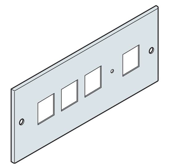 ABB - Pannello strumentazione 72x72 200x800mm (HXL) 7035.