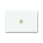 ABB - 6340-24G-101-500 Control element 1-gang INTER 1 TASTO BIANCO LUCIDO.