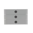 ABB - 6342-24G-101-500 Control element 3-gang INTER 3 TASTI BIANCO LUCIDO.